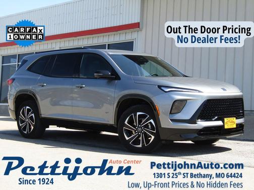 Moonstone Gray Metallic 2025 Buick Enclave Sport Touring