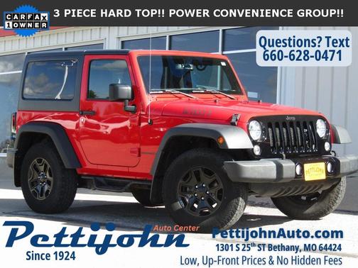 2017 Jeep Wrangler Willy Wheeler 4x4