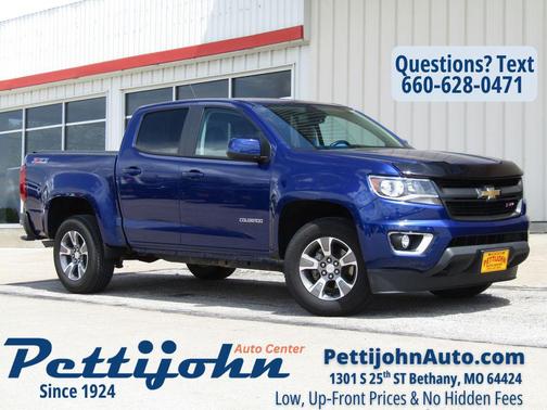 Laser Blue 2016 Chevrolet Colorado Z71
