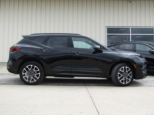 Black 2025 Chevrolet Blazer RS