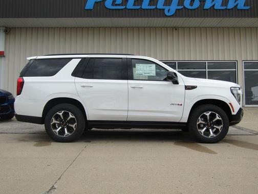 Summit White 2026 GMC Yukon 4WD AT4 Ultimate