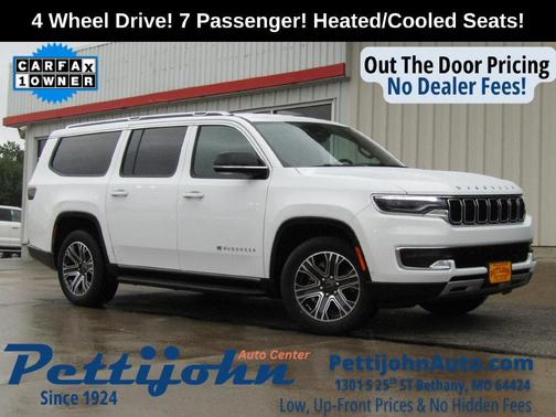 Bright White Clearcoat 2025 Jeep Wagoneer L Series II 4x4