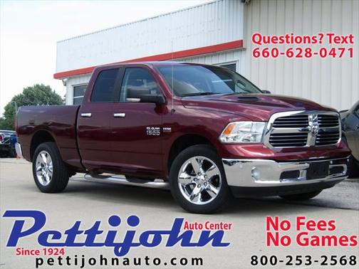 Delmonico Red Pearlcoat 2017 RAM 1500 Big Horn