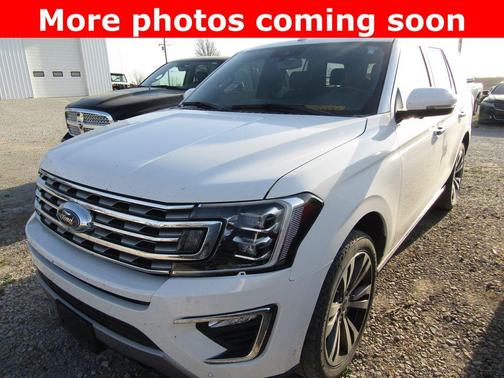 Star White Metallic Tri-Coat 2020 Ford Expedition Limited