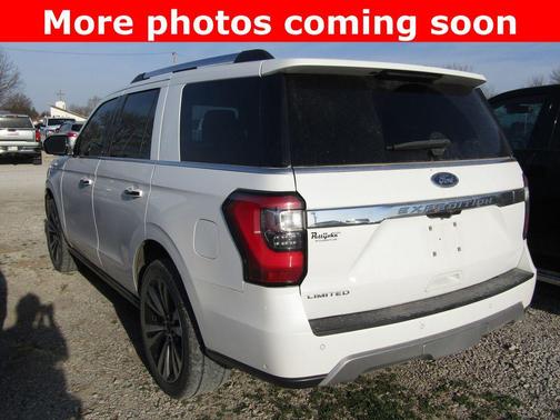 Star White Metallic Tri-Coat 2020 Ford Expedition Limited
