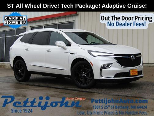 White Frost Tricoat 2024 Buick Enclave Essence AWD