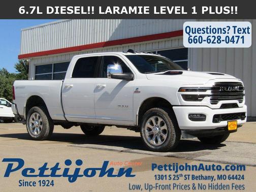 2025 RAM 2500 Laramie Crew Cab 4x4 6'4' Box