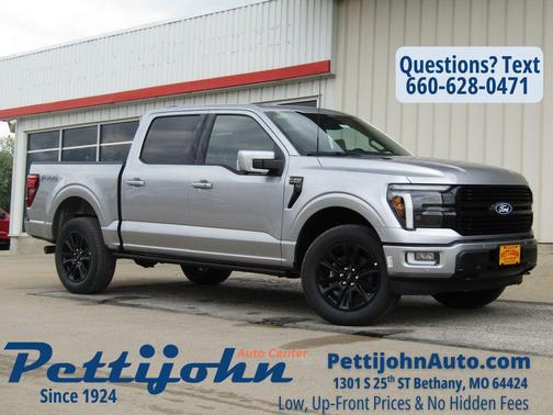 Iconic Silver Metallic 2026 Ford F-150 Platinum