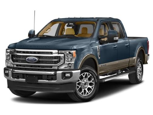 Antimatter Blue Metallic 2022 Ford F-350 Lariat