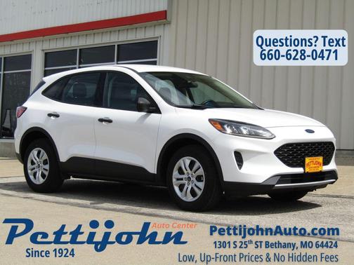 Oxford White 2020 Ford Escape S