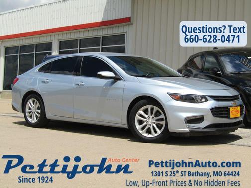 Arctic Blue Metallic 2018 Chevrolet Malibu LT