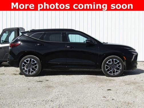 Black 2025 Chevrolet Blazer RS