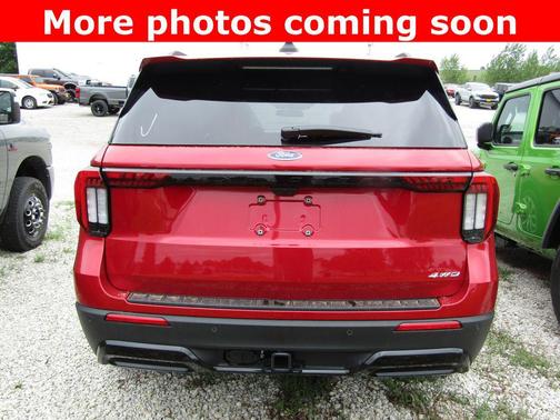 Rapid Red Metallic Tinted Clearcoat 2026 Ford Explorer ST-Line