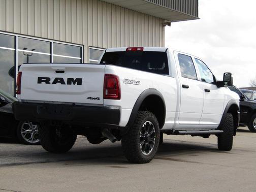 Bright White Clearcoat 2026 RAM 2500 Warlock Crew Cab 4x4 6'4' Box