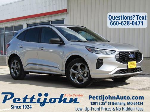 Iconic Silver Metallic 2024 Ford Escape ST-Line