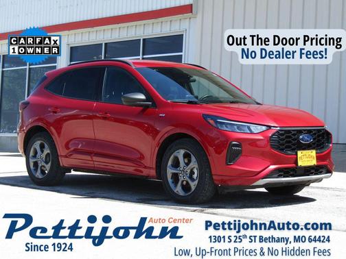 Rapid Red Metallic Tinted Clearcoat 2024 Ford Escape ST-Line