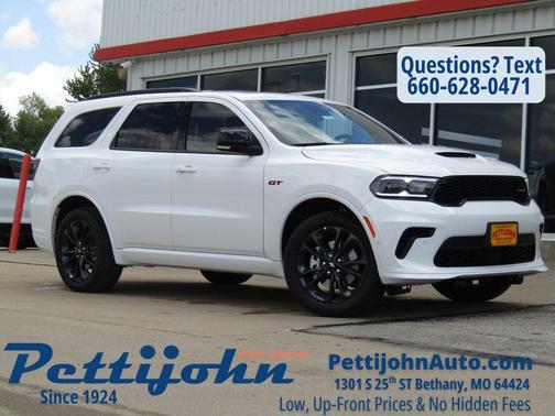DB Black Clearcoat 2026 Dodge Durango GT Plus