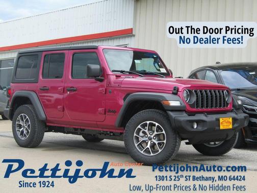 Tuscadero Pearlcoat 2026 Jeep Wrangler Sport S
