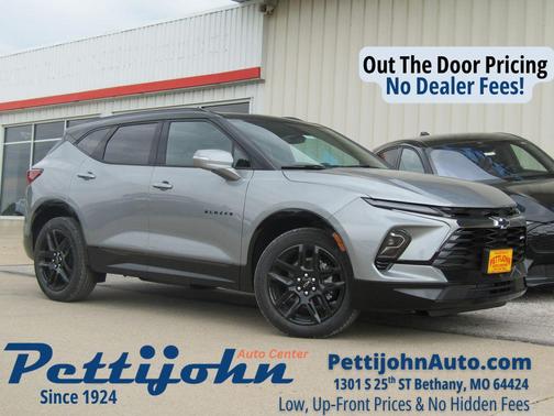 Sterling Gray Metallic 2026 Chevrolet Blazer RS