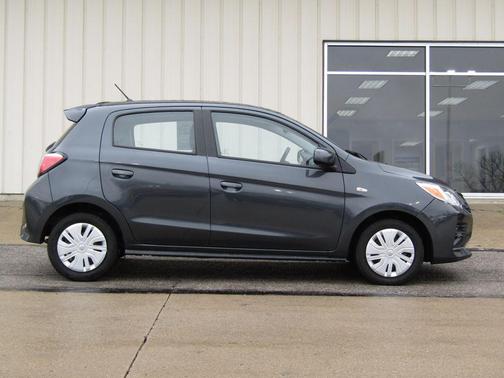 Graphite Gray Metallic 2024 Mitsubishi Mirage ES