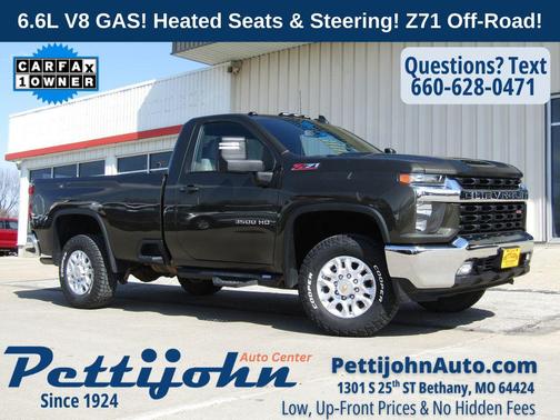 Greenstone Metallic 2022 Chevrolet Silverado 3500 LT