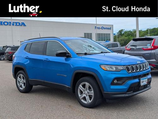 Laser Blue Pearlcoat 2023 Jeep Compass Latitude