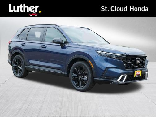 Canyon River Blue Metallic 2026 Honda CR-V Hybrid Sport Touring AWD