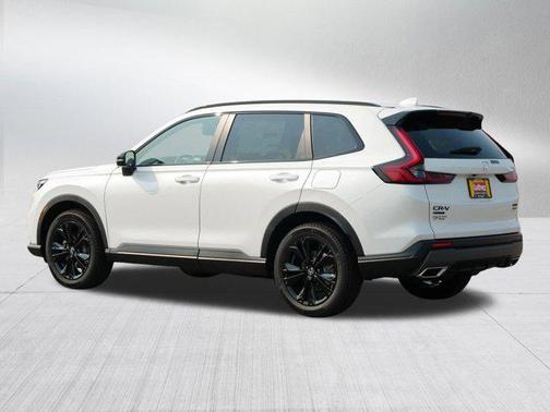 Platinum White Pearl 2026 Honda CR-V Hybrid Sport Touring AWD