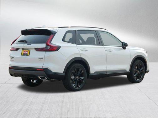 Platinum White Pearl 2026 Honda CR-V Hybrid Sport Touring AWD