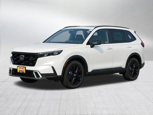 Platinum White Pearl 2026 Honda CR-V Hybrid Sport Touring AWD