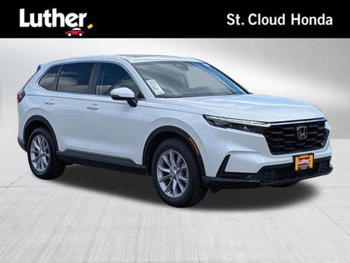 Platinum White Pearl 2025 Honda CR-V EX AWD