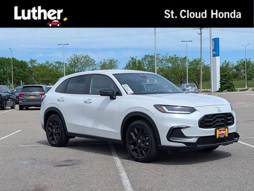 Platinum White Pearl 2024 Honda HR-V AWD Sport