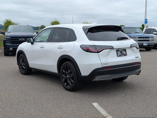 Platinum White Pearl 2024 Honda HR-V AWD Sport
