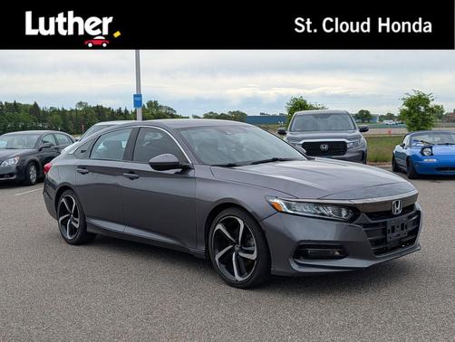 Modern Steel Metallic 2018 Honda Accord Sport