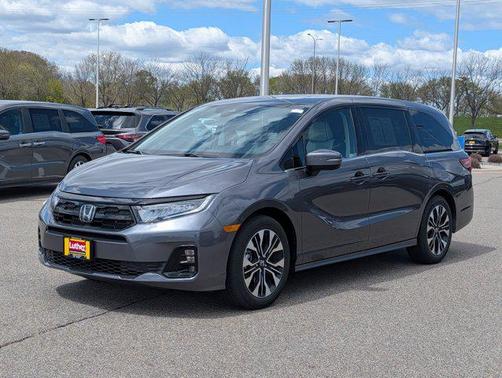 Modern Steel Metallic 2026 Honda Odyssey Elite
