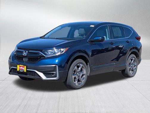Obsidian Blue Pearl 2022 Honda CR-V AWD EX-L