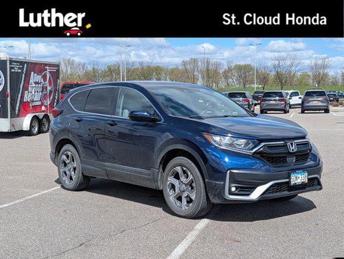 Obsidian Blue Pearl 2022 Honda CR-V AWD EX-L