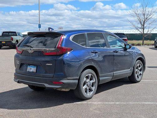 Obsidian Blue Pearl 2022 Honda CR-V AWD EX-L