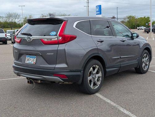 Modern Steel Metallic 2018 Honda CR-V EX-L
