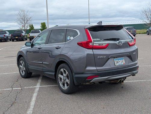 Modern Steel Metallic 2018 Honda CR-V EX-L