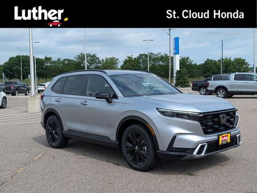 Solar Silver Metallic 2026 Honda CR-V Hybrid Sport Touring AWD
