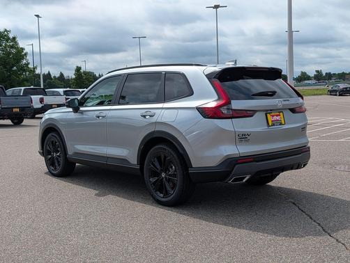 Solar Silver Metallic 2026 Honda CR-V Hybrid Sport Touring AWD