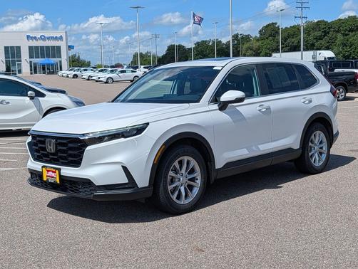 Platinum White Pearl 2024 Honda CR-V EX-L AWD