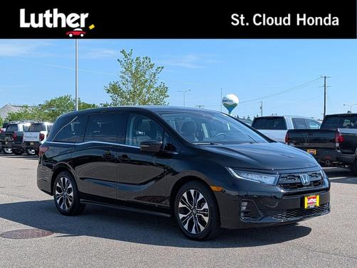 Crystal Black Pearl 2025 Honda Odyssey Elite