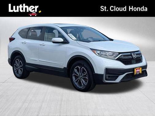Platinum White Pearl 2022 Honda CR-V AWD EX-L