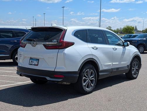 Platinum White Pearl 2022 Honda CR-V AWD EX-L