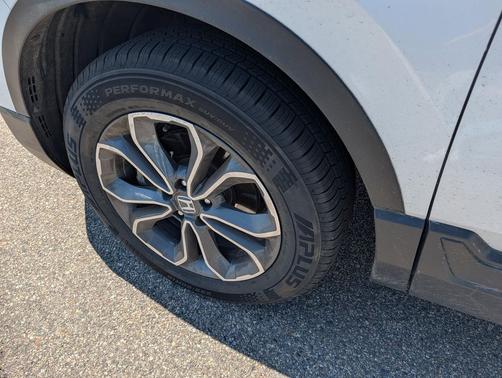 Platinum White Pearl 2022 Honda CR-V AWD EX-L
