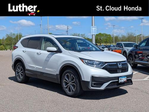 Platinum White Pearl 2022 Honda CR-V AWD EX-L