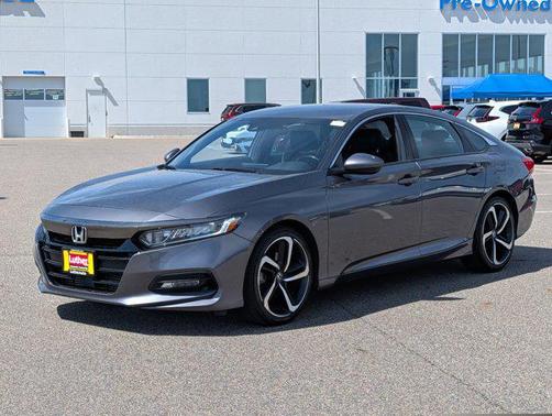 Modern Steel Metallic 2018 Honda Accord Sport