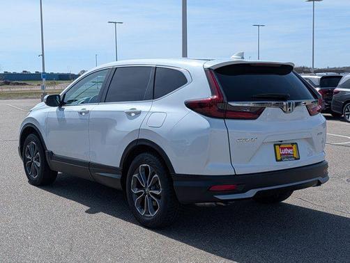 Platinum White Pearl 2021 Honda CR-V AWD EX-L